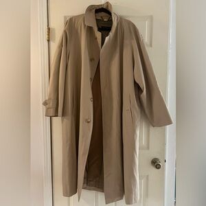 Classic Tan Trench Coat